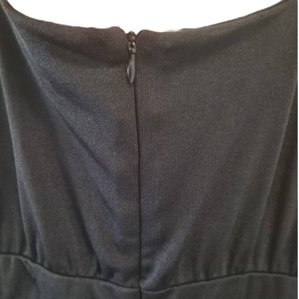Jason Wu Emmett Black Cowl Neck Jumpsuit Size M Jewel Straps Dressy - Picture 6 of 13